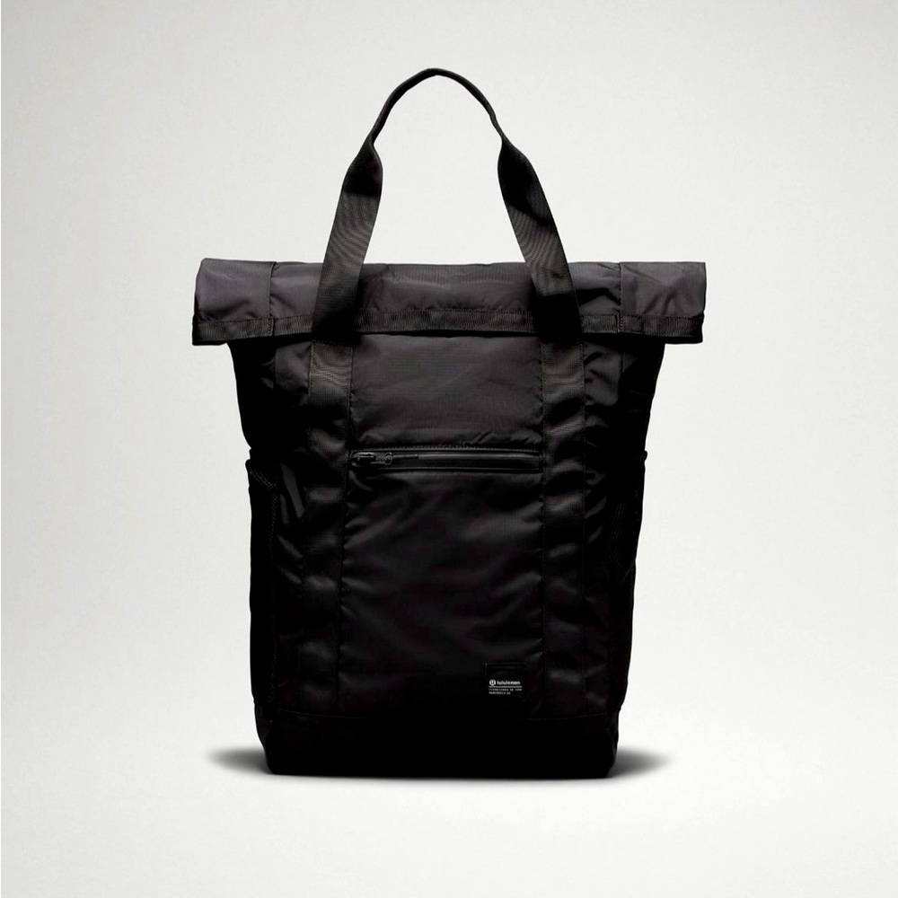 BNWT Black Lululemon Packable Backpack